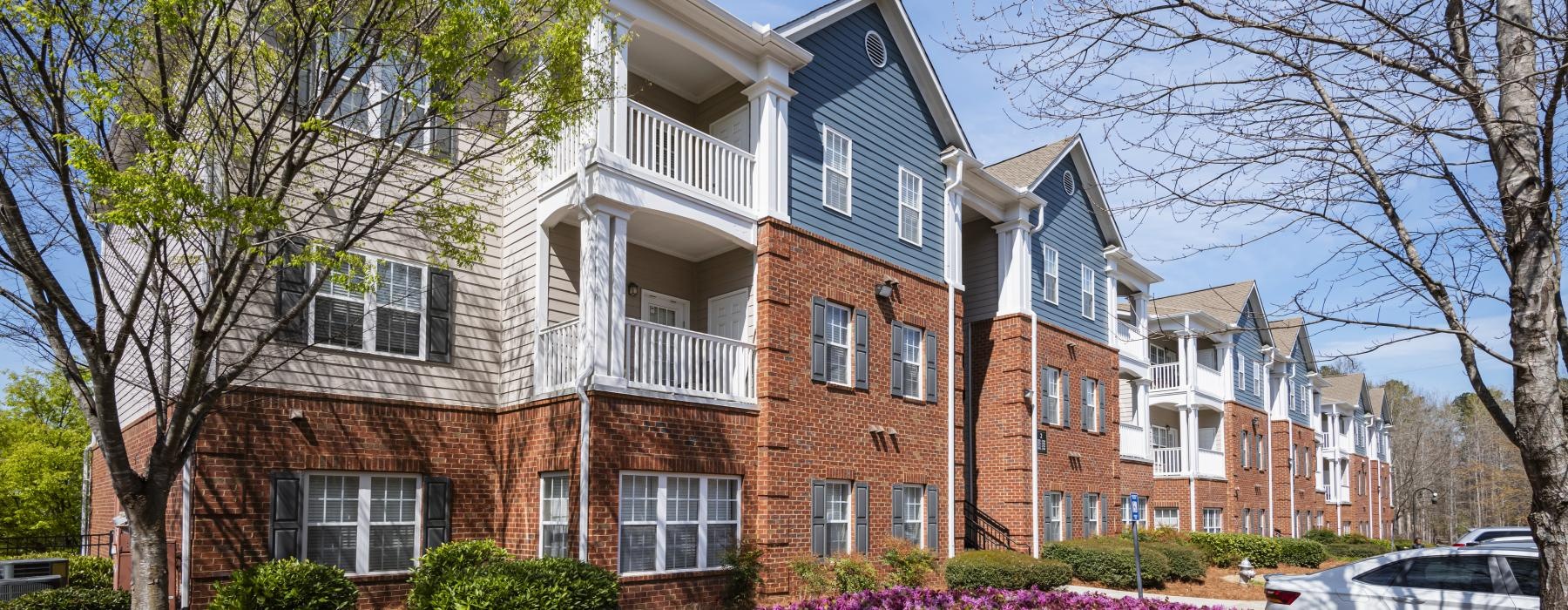 a large house with a large front yard